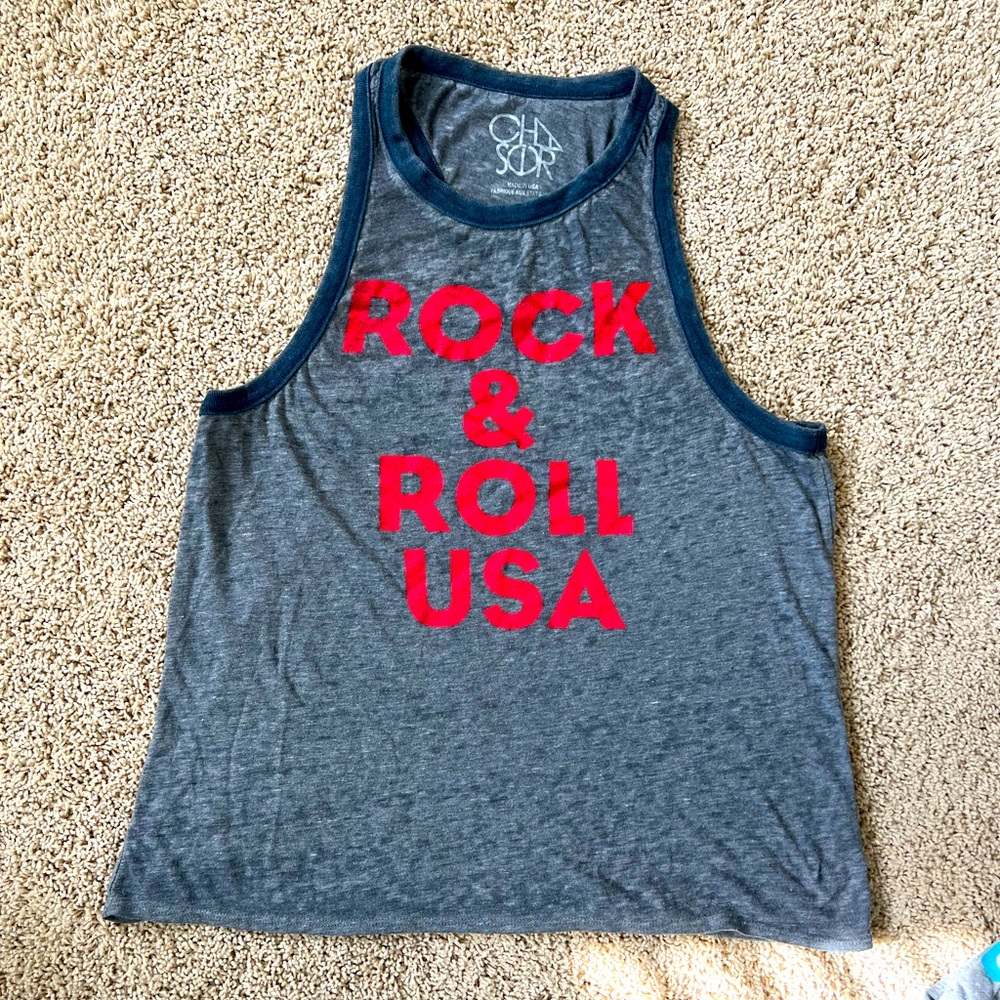 Chaser tank top, sz med